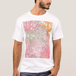 Camiseta Belleza De Coral: Patrón Submarino Maravilla.