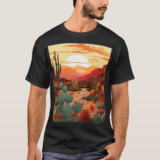 CAMISETA BELLEZA DE DESIERTO #1 (Anverso)