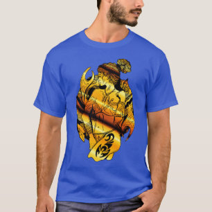 Camiseta Belleza de escorpión dorada