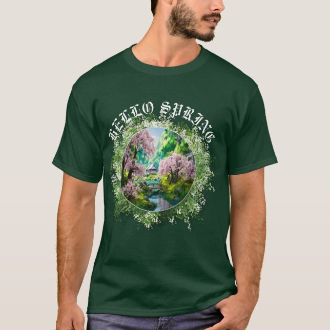 Camiseta belleza de la naturaleza (Anverso)
