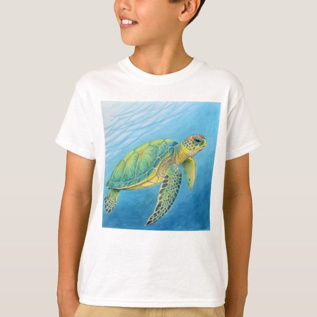 Camiseta Belleza de la tortuga (Anverso)