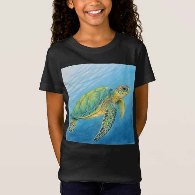Camiseta Belleza de la tortuga (Anverso)