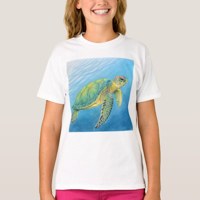 Camiseta Belleza de la tortuga (Anverso)