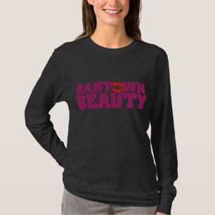 Camiseta Belleza de Oaktown Púrpura