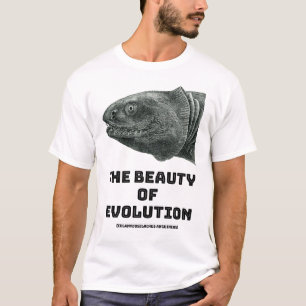 Camiseta Belleza de tiburón ahumada por la evolución