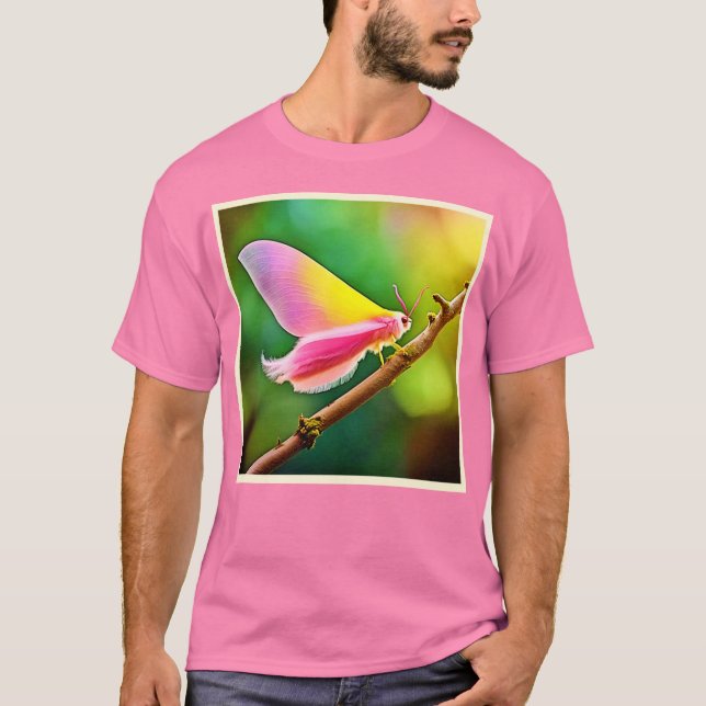 Camiseta Belleza del ala arco iris (Anverso)