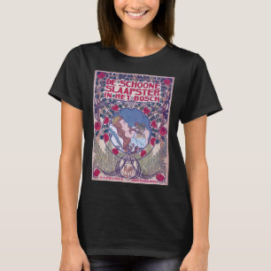 Camiseta Belleza durmiente, arte de portada, Van Caspel