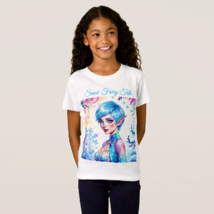 Camiseta Belleza elfo de invierno encantado helado arte rei