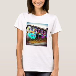 Camiseta Belleza en la destrucción | Casa abandonada
