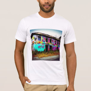 Camiseta Belleza en la destrucción   Casa abandonada