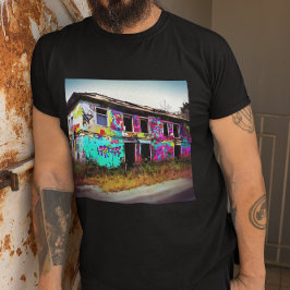 Camiseta Belleza en la destrucción | Casa abandonada