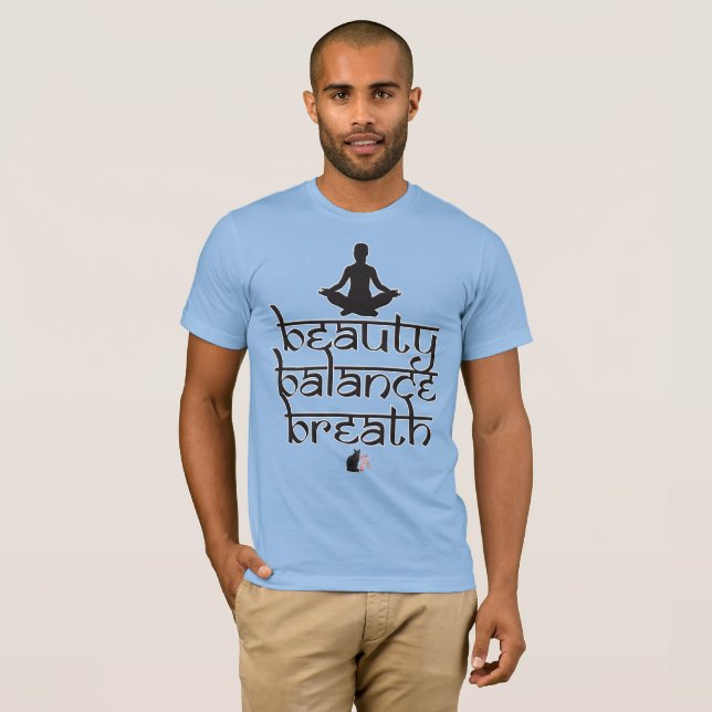 Camiseta Belleza Equilibrio Aliento (Anverso completo)