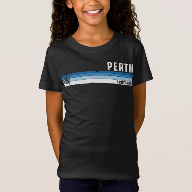 Camiseta Belleza escénica y encanto cultural de Perth Scotl (Anverso)