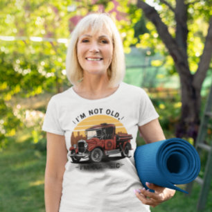 Camiseta Belleza eterna: no vieja, pero clásica