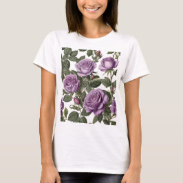 Camiseta "Belleza eterna: Rosas de la época de la provincia