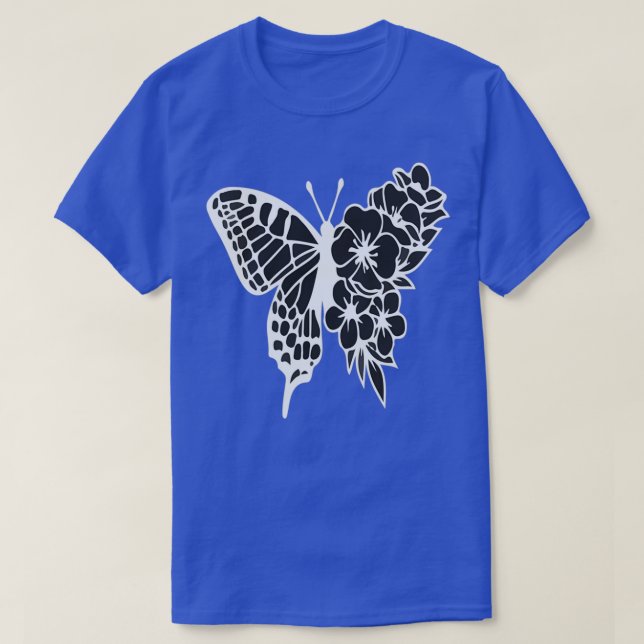 Camiseta Belleza mariposa Mujeres Mariposa naturaleza marip (Diseño del anverso)