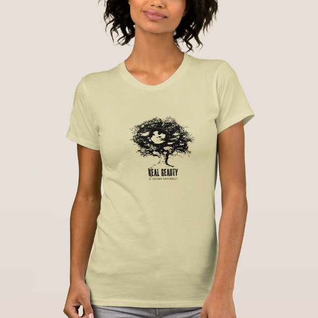Camiseta Belleza natural real (Anverso)