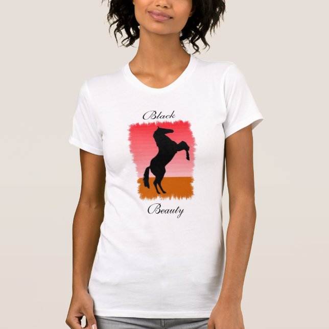 Camiseta Belleza negra (Anverso)