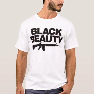 Camiseta Belleza negra AR - negro