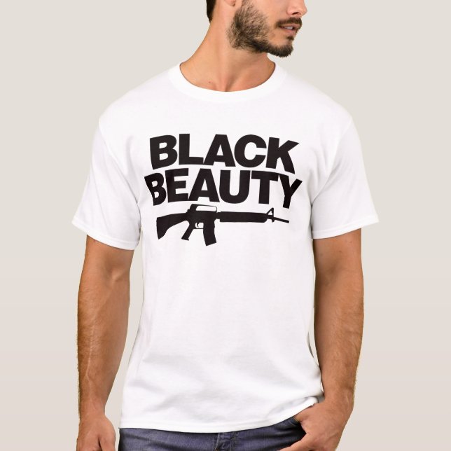 Camiseta Belleza negra AR - negro (Anverso)