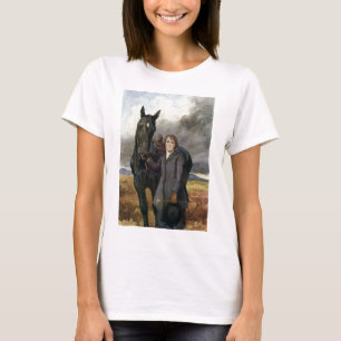 Camiseta Belleza negra - ella me eligió para su caballo