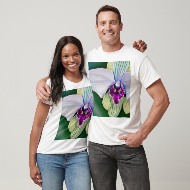 Camiseta Belleza Orquídea (Unisexo)
