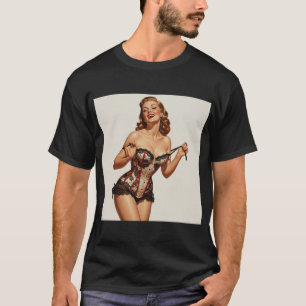 Camiseta Belleza retro 50