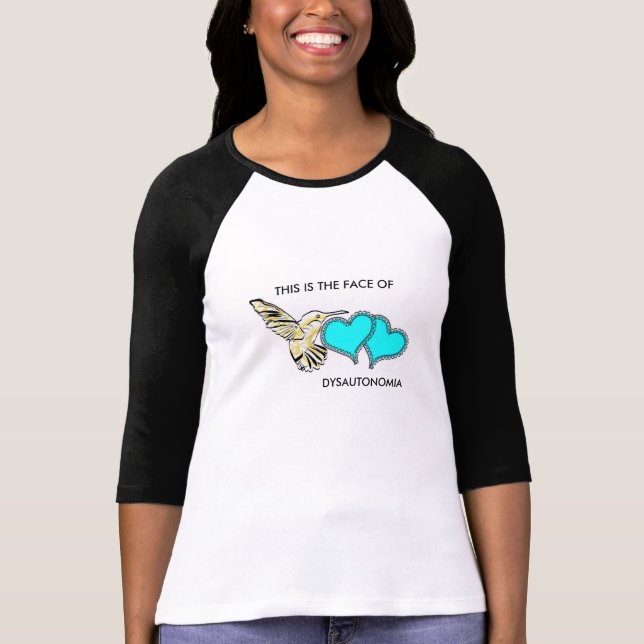 Camiseta Belleza y Dysautonomia (Anverso)