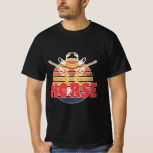 Camiseta Belleza y gracia de caballos Viejo Ecuestre