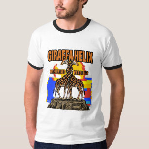Camiseta Bellezas entrelazadas de Giraffa Helix