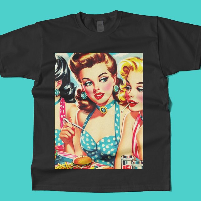 Camiseta Bellezas retro apuntar (Subido por el creador)