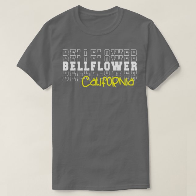 Camiseta Bellflower city California Bellflower CA (Diseño del anverso)