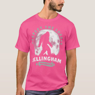 Camiseta Bellingham Respect The Locals Sasquatch Luna Llena