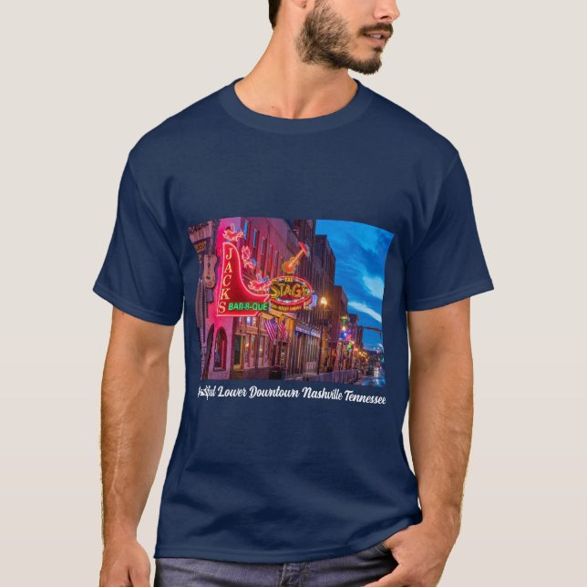 Camiseta Bello Centro de Nashville Tennessee (Anverso)