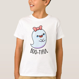 Camiseta Bello Chiste Femenino Pun de Fantasma de Halloween