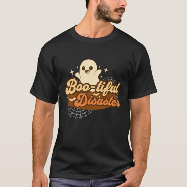 Camiseta Bello desastre Funny Halloween (Anverso)