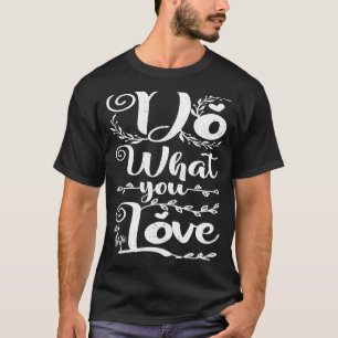 Camiseta bello e inspirador diseño de texto de citas poétic