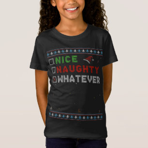 Camiseta Bello travieso lo que sea - Navidades Santa Claus