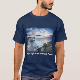 Camiseta Bellos acantilados Etratat Normandy Francia