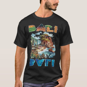Camiseta Bellos hombres negros de Bali