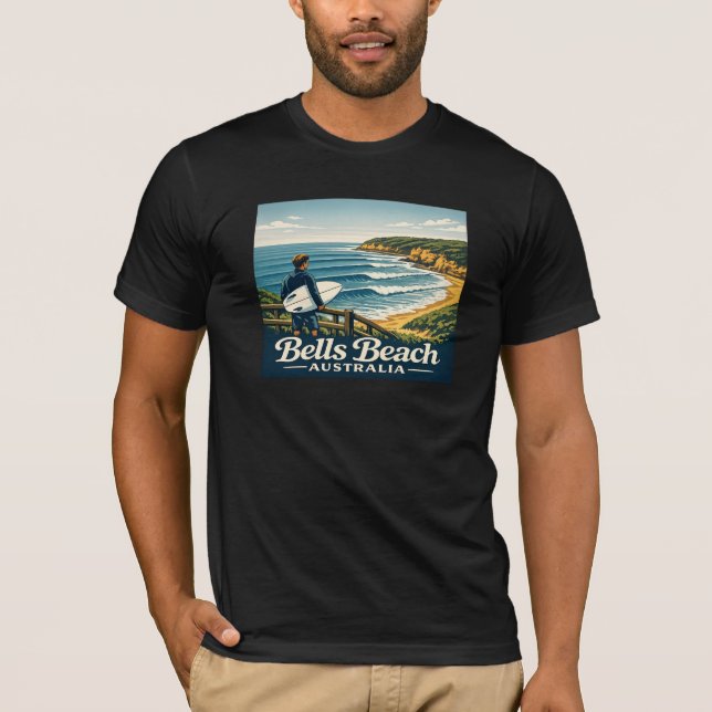 Camiseta Bells Beach Australia - Surf Vintage (Anverso)