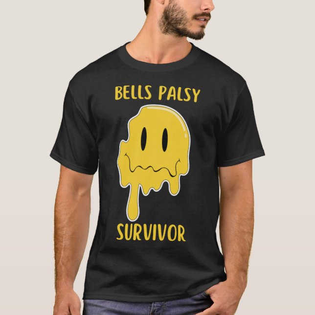 Camiseta Bells Palsy Survivor La Parálisis facial de Bells  (Anverso)