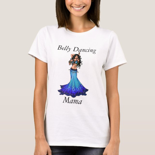 Camiseta Belly Bailando Mamá Shirt (Anverso)