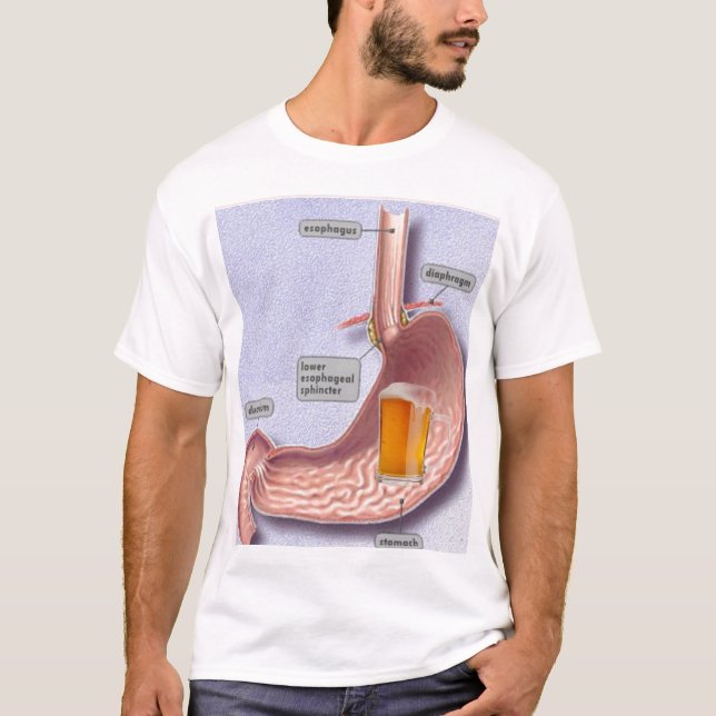 Camiseta Belly de cerveza (Anverso)