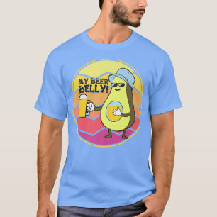 Camiseta Belly De Cerveza Aguacamole Graciosa, Guacamole Pa