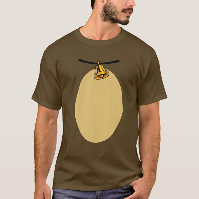 Camiseta Belly de renos Navidades de disfraces de ciervo mu (Anverso)