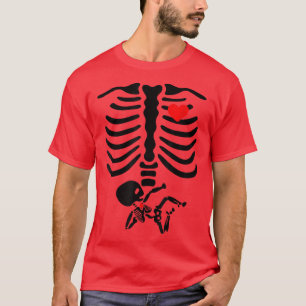 Camiseta Belly preñado disfraz Xray Baby Halloween