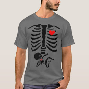 Camiseta Belly preñado disfraz Xray Baby Halloween
