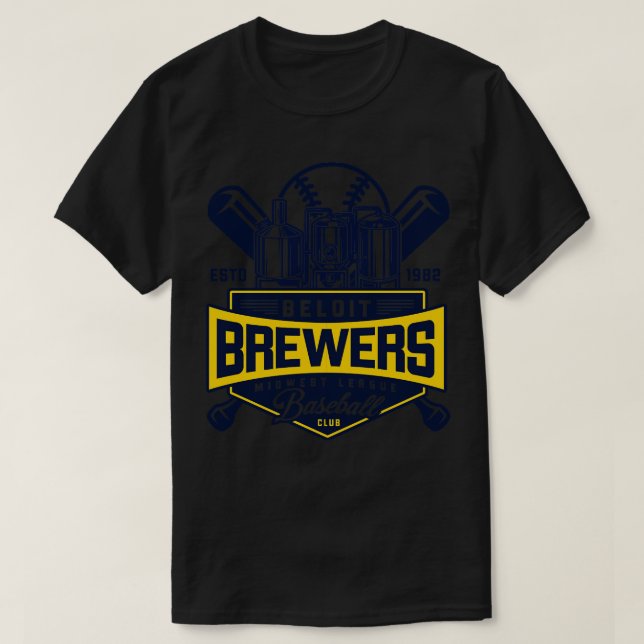 Camiseta Beloit Brewers (Diseño del anverso)