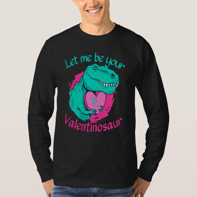 Camiseta Beloved P Initial Let me by your Valentines Day Di (Anverso)